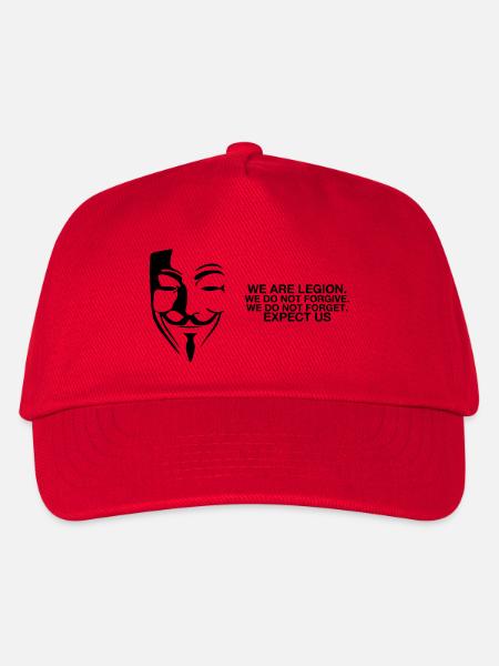 ANO2 - Kinder Basecap - Rot