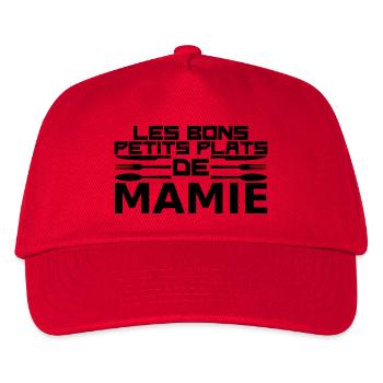 les bons petits plats de mamie - Casquette de baseball Enfant - rouge - Devant