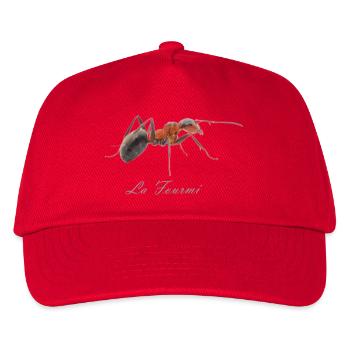 la fourmi - Casquette de baseball Enfant - rouge - Devant
