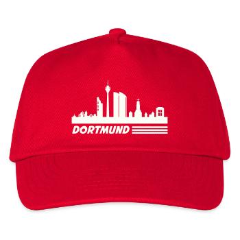 dortmund - Kinder Basecap - Rot - Vorne