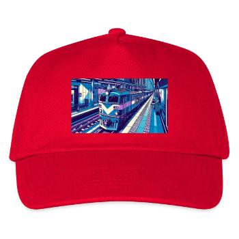 Train 2 4 - Kids’ Baseball Cap - red - Front