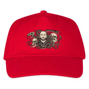 THE DAMNED #5 - dark hell - Kids’ Baseball Cap - red - Front