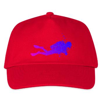 Great diving gift for diving - Kids’ Baseball Cap - red - Front