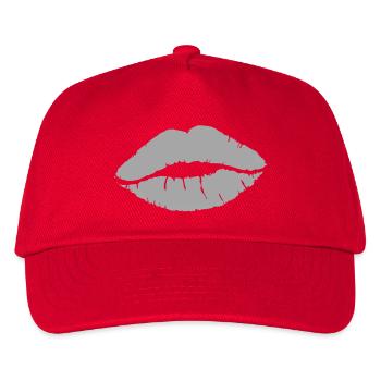 Grey Kiss - Kids’ Baseball Cap - red - Front