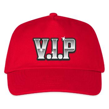VIP - Kinder Basecap - Rot - Vorne
