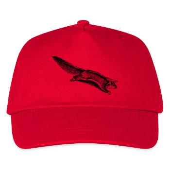 Flying squirrel - Kids’ Baseball Cap - red - Front