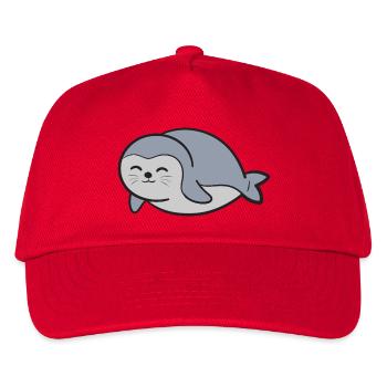 Seal Seal - Kids’ Baseball Cap - red - Front