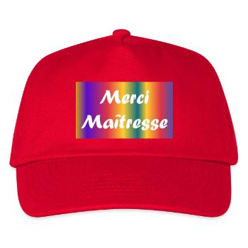 GELIEBTE. VIELEN DANK. DANKE HERRIN - Kinder Basecap - Rot - Vorne