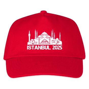 Istanbul 2025 - Kids’ Baseball Cap - red - Front
