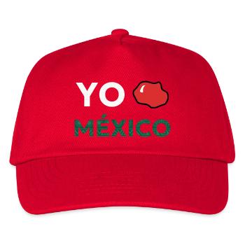 YO AMO MEXIQUE - Casquette de baseball Enfant - rouge - Devant