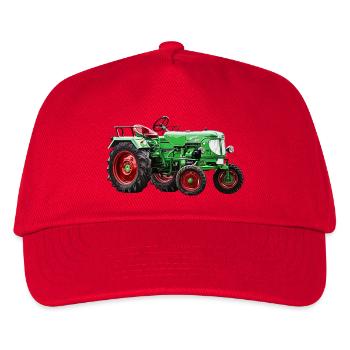 Schlepper ADN - Kinder Basecap - Rot - Vorne