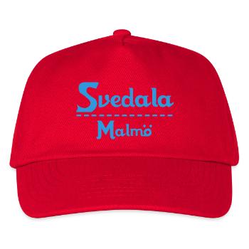 Svedala – Malmö Sky Blue Design - Kids’ Baseball Cap - red - Front
