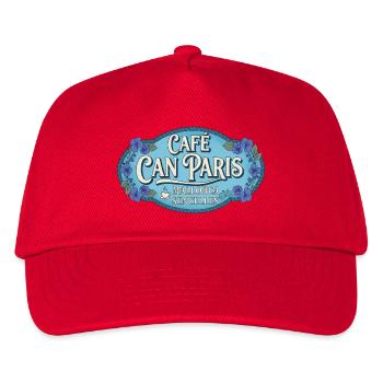 Mallorca Cafe Can Paris Sencelles - Kinder Basecap - Rot - Vorne