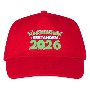 Driving License 2026 Driving Test Driving License Test - Kids’ Baseball Cap - red - Front