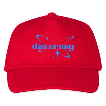 The Crazy Space Logo Orbit Stars - Kids’ Baseball Cap - red - Front
