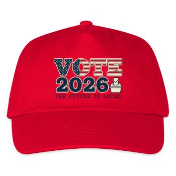 Vote 2026 USA Midterm Election - Kids’ Baseball Cap - red - Front