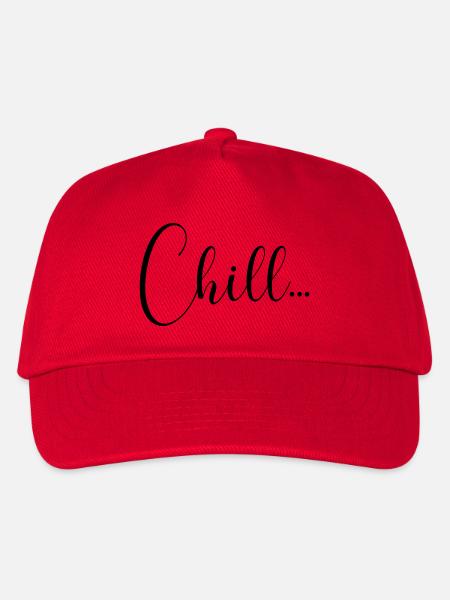 CHILL - Kinder Basecap - Rot