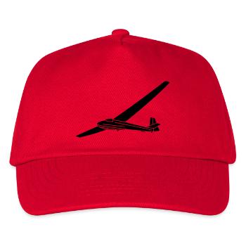 Ka8 - Kinder Basecap - Rot - Vorne