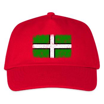 Devon - Vintage - Kinder Basecap - Rot - Vorne