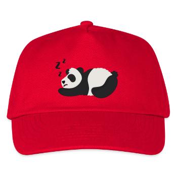 Panda Panda Bear - Kids’ Baseball Cap - red - Front