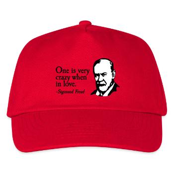 Sigmund Freud Sprüch One Bachelor Party JGA - Kids’ Baseball Cap - red - Front