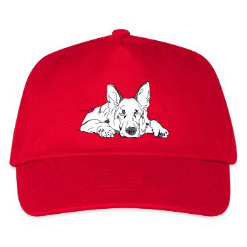 Sheepdog - Kids’ Baseball Cap - red - Front