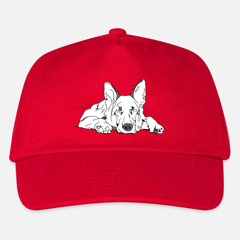 Chien de berger - Casquette de baseball Enfant - rouge