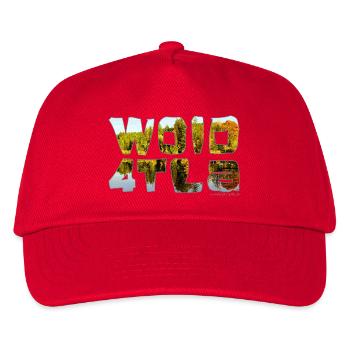 woid4tla - Wald4tler, Austrian dialect - Kids’ Baseball Cap - red - Front