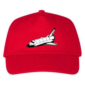 Navette spatiale - Casquette de baseball Enfant - rouge - Devant