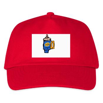 Hier sind wohl die feinsten Produkte - Kinder Basecap - Rot - Vorne
