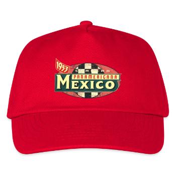 Panamericana 1953 - ikonisches Rennsport Design - Kinder Basecap - Rot - Vorne