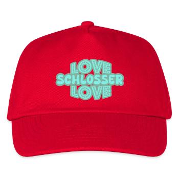 Geschenk für Schlosser - Kinder Basecap - Rot - Vorne
