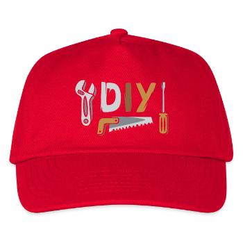 DIY Tool Design for Home Improvement - Kids’ Baseball Cap - red - Front