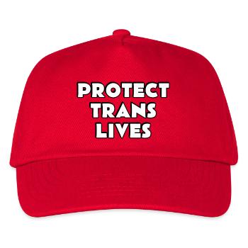 Protéger les vies trans - Casquette de baseball Enfant - rouge - Devant