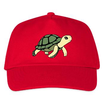 Turtle Turtles - Kids’ Baseball Cap - red - Front