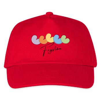 Pompeblêd Arc-en-ciel - Pompeblêdjes frison - Casquette de baseball Enfant - rouge - Devant