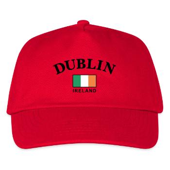 Dublin, Irlande - Casquette de baseball Enfant - rouge - Devant