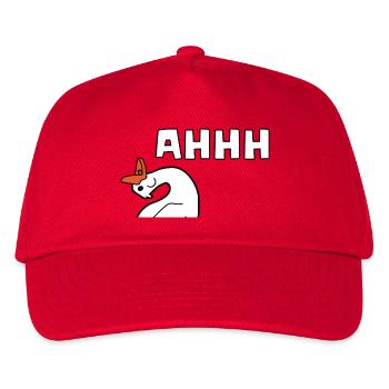 Silly Goose Screaming - Kids’ Baseball Cap - red - Front