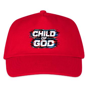 Child Of God God's Child - Kids’ Baseball Cap - red - Front