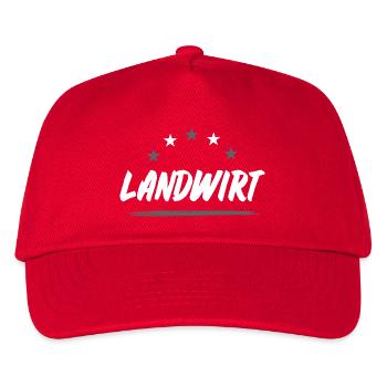 Landwirt Beruf - Kinder Basecap - Rot - Vorne