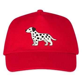 Dalmatian Spot Design - Kids’ Baseball Cap - red - Front