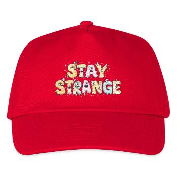 Strange Slime Script Textillus - Kids’ Baseball Cap - red - Front