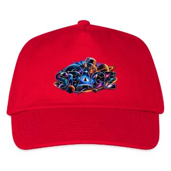 Space Adventure Astronaut Cosmos - Kids’ Baseball Cap - red - Front