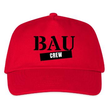 Construction Crew - Construction Worker Craftsman Construction Site Team - Kids’ Baseball Cap - red - Front