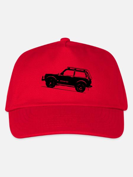 Lada Niva 2121 Russin 4x4 - Kinder Basecap - Rot