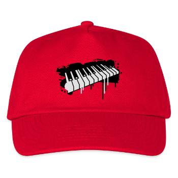 Un graffiti clavier - Casquette de baseball Enfant - rouge - Devant