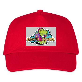 Back to school - Kids’ Baseball Cap - red - Front