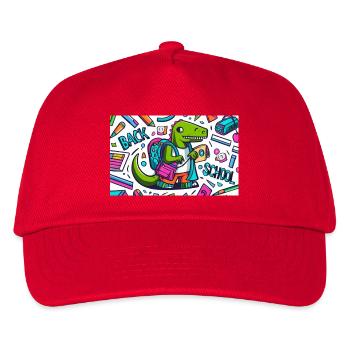 Back to school - Kids’ Baseball Cap - red - Front