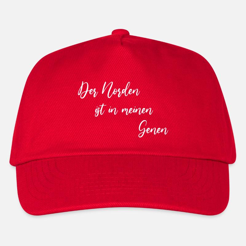 Norden genen - Kinder Basecap - Rot