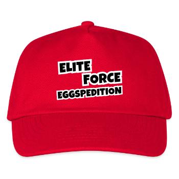 Elite Force Eggspedition - Kids’ Baseball Cap - red - Front